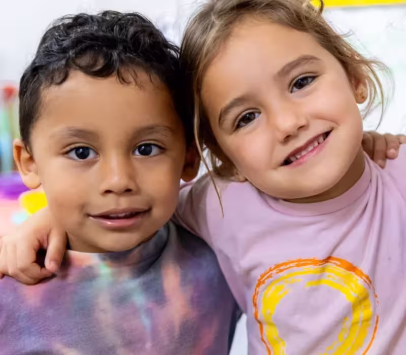 Two children together