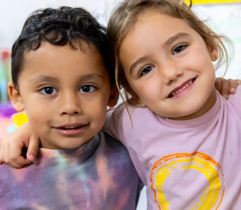 Two children together